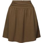 Reduzierte Khakifarbene Esprit Mini Miniröcke aus Polyester für Damen Größe M für den für den Sommer 