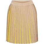 Reduzierte Sandfarbene Esprit Mini Festliche Röcke aus Polyamid für Damen Größe XL 