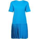 Reduzierte Blaue Elegante Esprit Mini Shirtkleider für Damen Größe S 