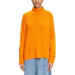 Reduzierte Orange Esprit Stehkragen Kaschmir-Pullover aus Wolle für Damen Größe XXL 