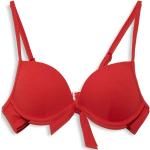 Reduzierte Rote Esprit Bikini-Tops aus Polyamid mit Bügel für Damen Größe M 