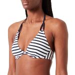 Reduzierte Marineblaue Esprit Bikini-Tops mit Meer-Motiv ohne Verschluss ungefüttert für Damen Größe S 