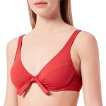 Reduzierte Rote Esprit Bikini-Tops in 75C ungefüttert für Damen Größe S 
