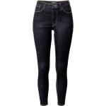 Blaue Esprit Bio Shaping Jeans mit Reißverschluss aus Denim für Damen Weite 26, Länge 30 