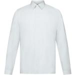 Reduzierte Weiße Elegante Esprit Slim Fit Hemden aus Baumwolle Größe L 