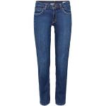 Blaue Esprit Slim Fit Jeans mit Knopf aus Denim für Damen Weite 32 