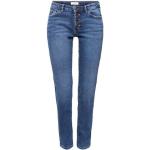 Blaue Esprit Slim Fit Jeans aus Baumwolle für Damen Größe M 