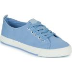 Reduzierte Blaue Esprit Low Sneaker aus Textil für Damen Größe 36 