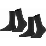 Schwarze Esprit Pure Socken & Strümpfe Größe 39 2-teilig 