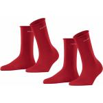 Rote Esprit Pure Socken & Strümpfe Größe 39 2-teilig 