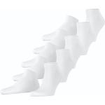 Weiße Unifarbene Esprit Herrensneakersocken & Herrenfüßlinge aus Baumwollmischung Größe 49 5-teilig 