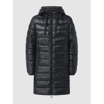 Schwarze Gesteppte Wasserdichte Esprit Damensteppmäntel & Damenpuffercoats aus Polyester mit Kapuze Größe XS 