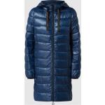 Marineblaue Gesteppte Esprit Damensteppmäntel & Damenpuffercoats aus Polyester mit Kapuze Größe XS für den für den Herbst 