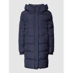 Marineblaue Gesteppte Esprit Damensteppmäntel & Damenpuffercoats mit Reißverschluss aus Polyester mit Kapuze Größe XXL 