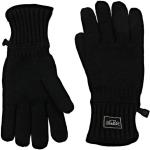 Reduzierte Schwarze Esprit Gefütterte Handschuhe aus Fleece Größe L für den für den Winter 