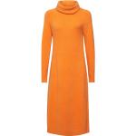 Orange Melierte Esprit Midi Rollkragen Midikleider & knielange Kleider für Damen Größe M 