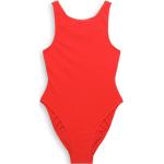 Reduzierte Rote Esprit Damenbadeanzüge mit Cutwork aus Polyamid Größe L 