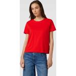 Rote Esprit T-Shirts aus Baumwolle für Damen Größe S 