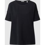 Reduzierte Schwarze Esprit T-Shirts aus Baumwolle für Damen Größe XS 