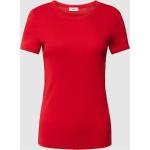 Dunkelrote Esprit T-Shirts aus Baumwolle für Damen Größe M 