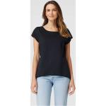 Schwarze Kurzärmelige Esprit T-Shirts aus Baumwolle für Damen Größe S 