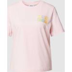 Rosa Esprit T-Shirts aus Baumwolle für Damen Größe XXL 