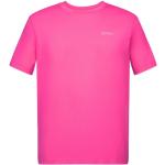 Reduzierte Pinke Esprit T-Shirts aus Baumwolle für Herren Größe XL 