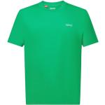 Reduzierte Grüne Esprit T-Shirts aus Baumwolle für Herren Größe M 