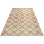 Gelbe Moderne Esprit Design-Teppiche aus Kunstfaser schmutzabweisend 