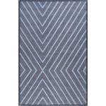 Blaue Esprit Kurzflorteppiche aus Polyester 80x150 