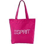 Pinke Esprit Taschen aus Baumwolle 