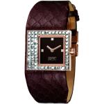Dunkelrote Esprit Collection Uhren 