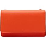 Reduzierte Orange Esprit Kleine Handtaschen aus Leder 