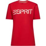 ESPRIT Unisex Logo-T-Shirt aus Baumwolljersey