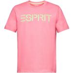 Pinke Esprit Bio T-Shirts aus Baumwolle für Herren Größe XXL 
