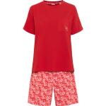 Rote Esprit Damenschlafanzüge & Damenpyjamas Größe L zum Valentinstag 