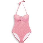 Reduzierte Pinke Esprit Neckholder Badeanzüge aus Polyamid gepolstert für Damen Größe XS für den für den Sommer 
