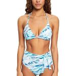 ESPRIT Damen Ombre Beach Rcspad.triangle Bikini, Ink 3, 40