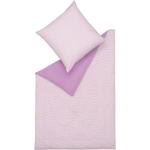 Fliederfarbene Esprit bügelfreie Bettwäsche aus Baumwolle 135x200 2-teilig 