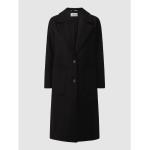 Schwarze Esprit Wollmäntel aus Wolle für Damen Größe XL 