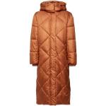 Reduzierte Braune Rauten Esprit Collection Maxi Damensteppmäntel & Damenpuffercoats aus Polyester Größe S für den für den Herbst 
