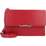 Reduzierte Rote Elegante Esquire RFID Damenportemonnaies & Damenwallets aus Leder 