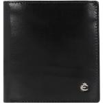 Schwarze Elegante Esquire Toscana Herrenportemonnaies & Herrenwallets aus Leder mit RFID-Schutz 
