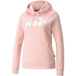 Reduzierte Pinke Puma Damenhoodies & Damenkapuzenpullover mit Kapuze Größe S für den für den Winter 