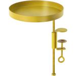 Esschert Design - Fensterbankhalterung rund Goldgelb ø 18 cm - Metall