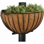 Schwarze Esschert Design Pflanzkübel & Blumentöpfe aus Kokosfaser 2-teilig 