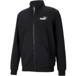 Schwarze Puma Essentials Trackjacken & Track Jackets für Herren 
