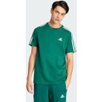 Grüne adidas Essentials T-Shirts aus Jersey für Herren Größe XL 