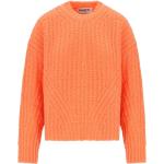 Reduzierte Orange Essentiel Antwerp Rundhals-Ausschnitt Strickpullover aus Wolle für Damen Größe S für den für den Winter 