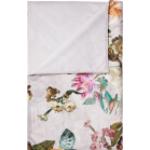 Graue Blumenmuster Romantische ESSENZA HOME Tagesdecken & Bettüberwürfe aus Textil 